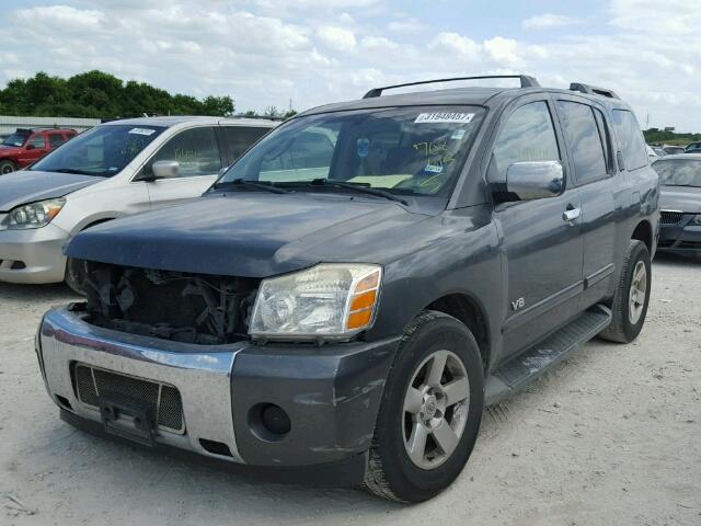 5N1AA08A47N708615 - 2007 NISSAN ARMADA SE CHARCOAL photo 2