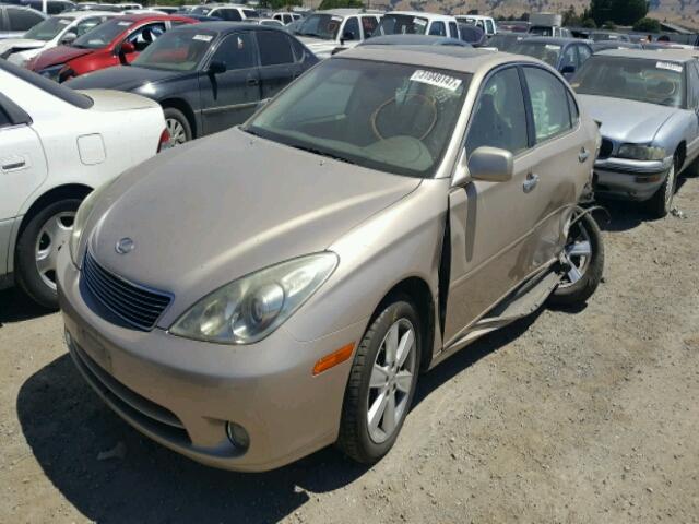 JTHBA30G055066271 - 2005 LEXUS ES GOLD photo 2