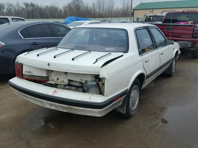 1G3AJ54N7L6370433 - 1990 OLDSMOBILE CUTLASS CI WHITE photo 4