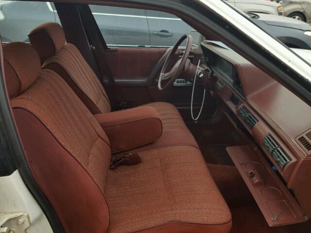 1G3AJ54N7L6370433 - 1990 OLDSMOBILE CUTLASS CI WHITE photo 5