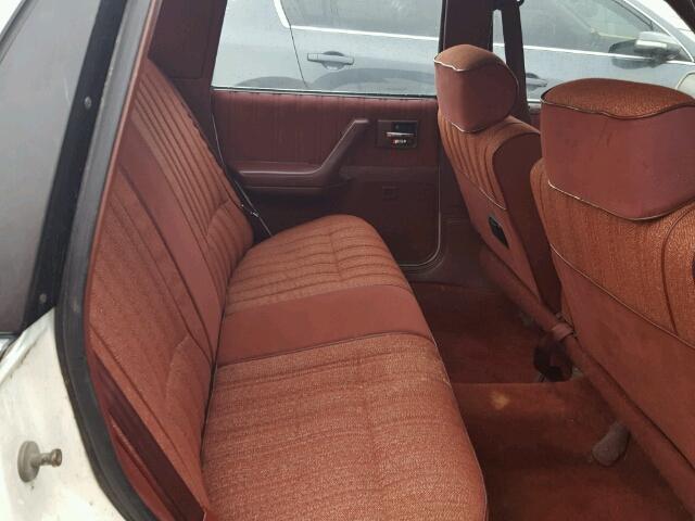 1G3AJ54N7L6370433 - 1990 OLDSMOBILE CUTLASS CI WHITE photo 6