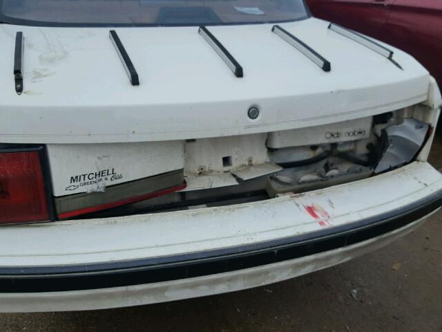 1G3AJ54N7L6370433 - 1990 OLDSMOBILE CUTLASS CI WHITE photo 9