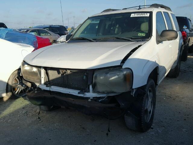 1GNES16S766114105 - 2006 CHEVROLET TRAILBLAZE WHITE photo 2