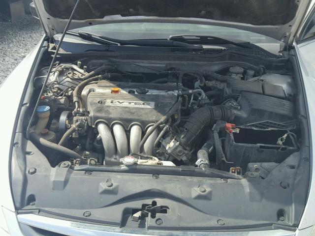 1HGCM55137A042250 - 2007 HONDA ACCORD VAL SILVER photo 7