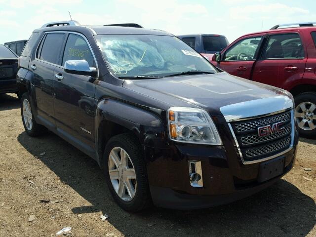 2CTALWEC8B6435025 - 2011 GMC TERRAIN SL BROWN photo 1