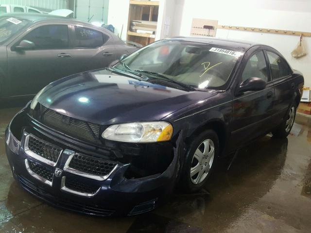 1B3EL36XX4N193660 - 2004 DODGE STRATUS BLUE photo 2