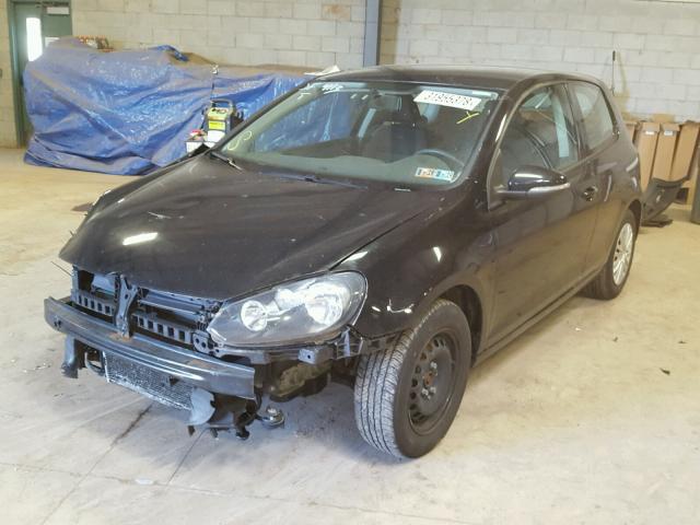 WVWBB7AJXAW217458 - 2010 VOLKSWAGEN GOLF 黑色 照片 2