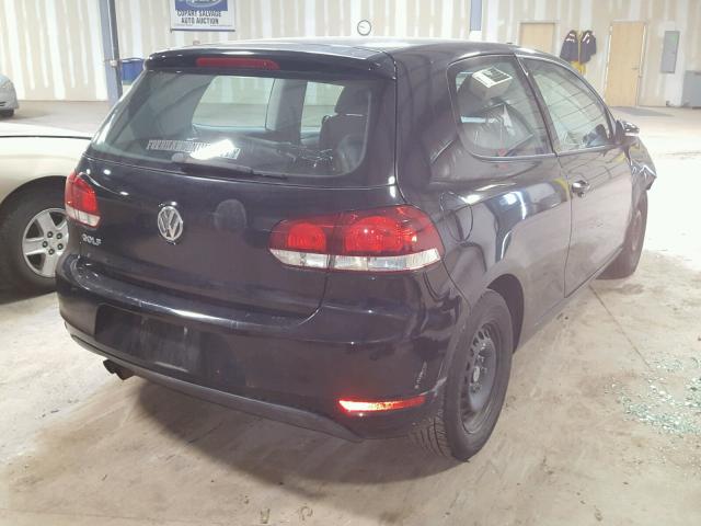 WVWBB7AJXAW217458 - 2010 VOLKSWAGEN GOLF 黑色 照片 4