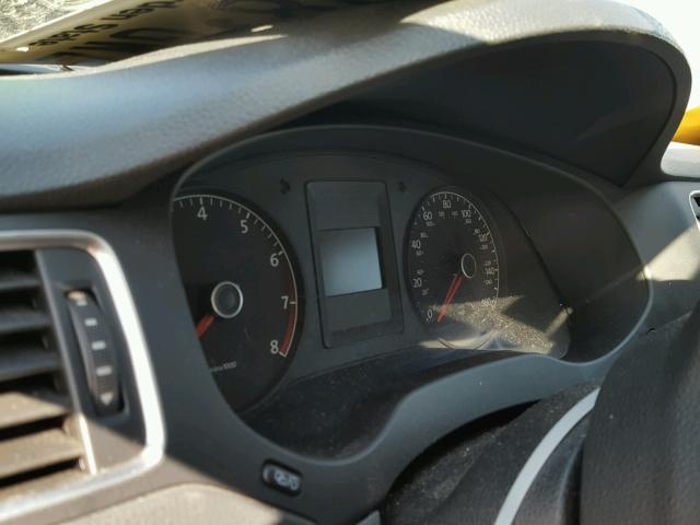 3VW2K7AJ5DM304637 - 2013 VOLKSWAGEN JETTA BASE 黑色 照片 8