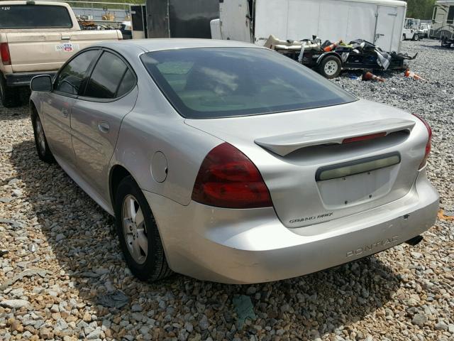 2G2WP552471201514 - 2007 PONTIAC GRAND PRIX SILVER photo 3