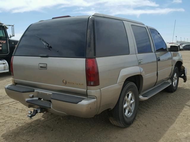 1GYEK13R1XR416476 - 1999 CADILLAC ESCALADE GOLD photo 4