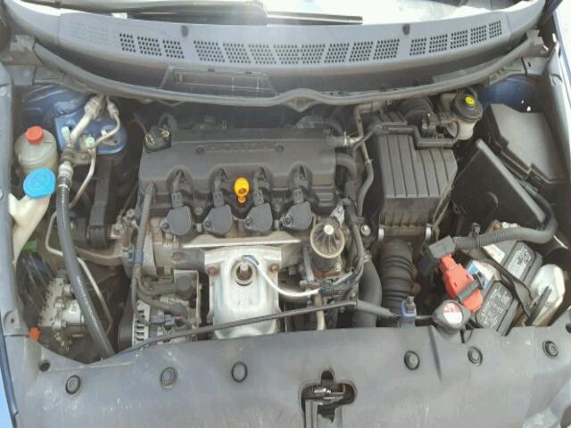 1HGFA16527L118576 - 2007 HONDA CIVIC BLUE photo 7