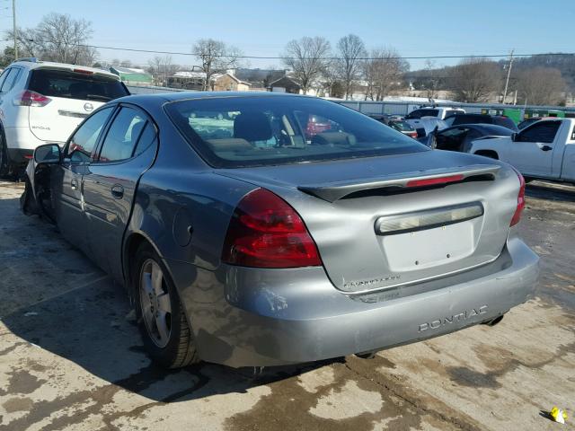 2G2WP552571108212 - 2007 PONTIAC GRAND PRIX Сірий фото 3