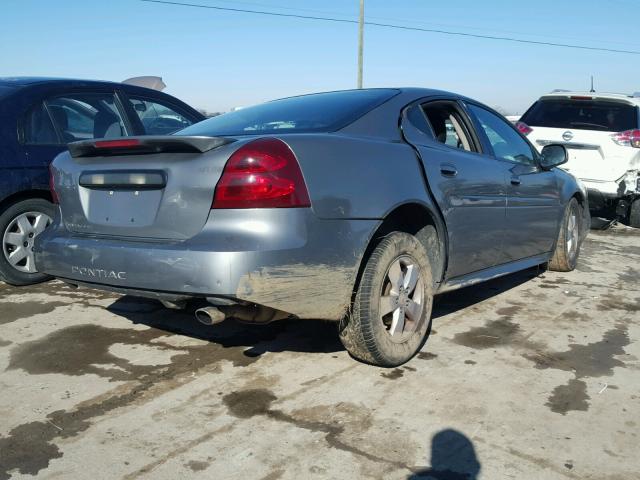 2G2WP552571108212 - 2007 PONTIAC GRAND PRIX Сірий фото 4