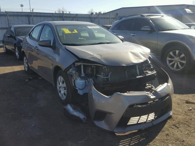 2T1BPRHE3EC112586 - 2014 TOYOTA COROLLA EC 棕色 照片 1