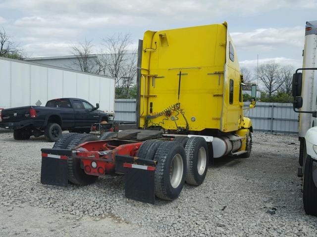 1FUJA6CVX6LV73127 - 2006 FREIGHTLINER CONVENTION YELLOW photo 4