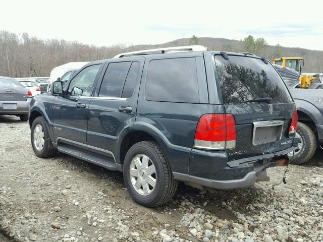 5LMEU88HX3ZJ23784 - 2003 LINCOLN AVIATOR GREEN photo 3