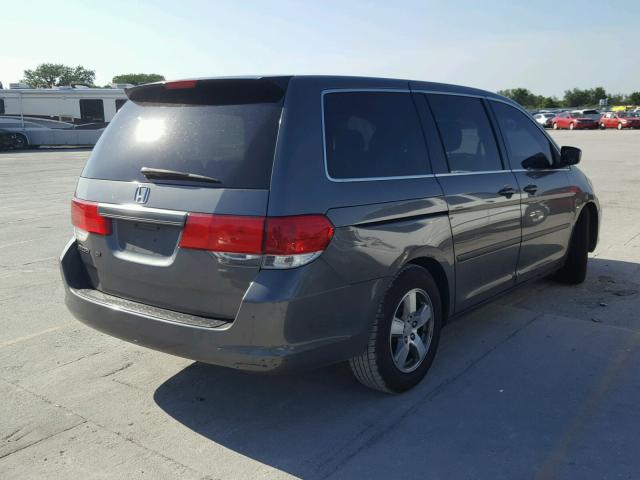 5FNRL38248B098744 - 2008 HONDA ODYSSEY LX GRAY photo 4