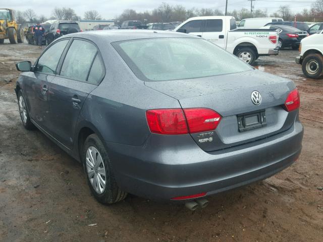 3VW2K7AJ6EM442690 - 2014 VOLKSWAGEN JETTA BASE 黑色 照片 3