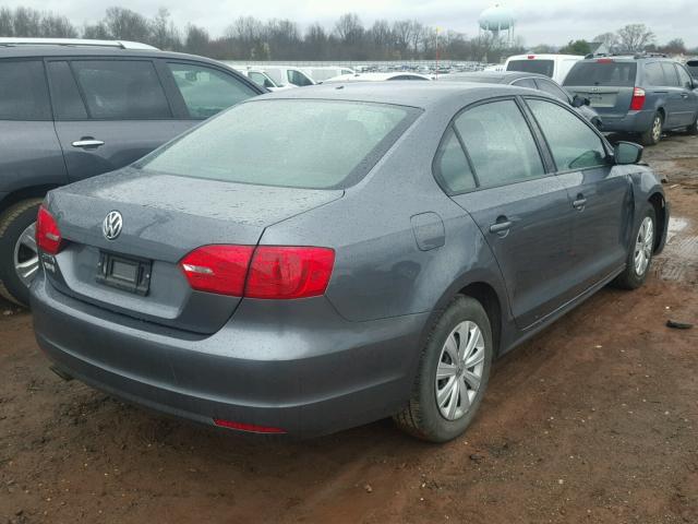 3VW2K7AJ6EM442690 - 2014 VOLKSWAGEN JETTA BASE 黑色 照片 4