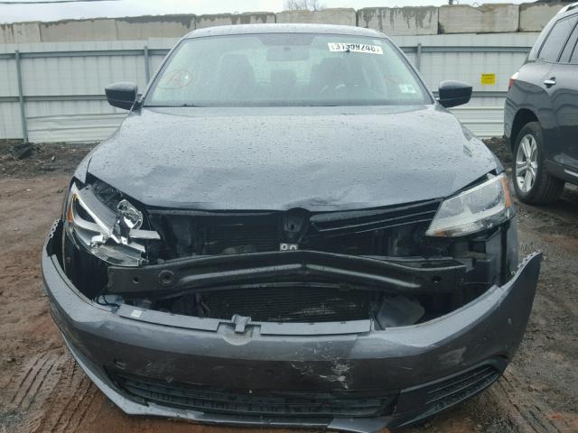 3VW2K7AJ6EM442690 - 2014 VOLKSWAGEN JETTA BASE 黑色 照片 9