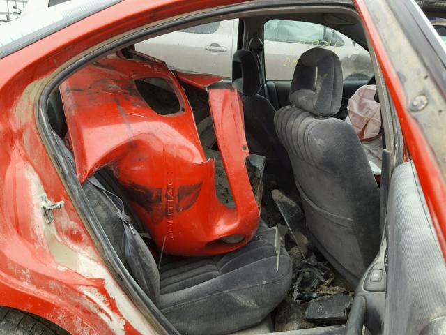 1G2WJ52MXXF293356 - 1999 PONTIAC GRAND PRIX RED photo 6
