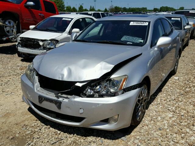 JTHBE262562001316 - 2006 LEXUS IS350 SILVER photo 10