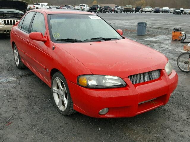 3N1AB51A62L725324 - 2002 NISSAN SENTRA SE- RED photo 1