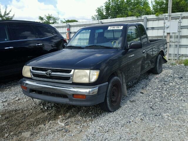 4TAVL52N6XZ460770 - 1999 TOYOTA TACOMA XTR BLACK photo 2