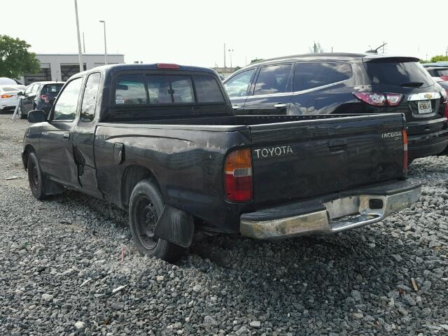 4TAVL52N6XZ460770 - 1999 TOYOTA TACOMA XTR BLACK photo 3