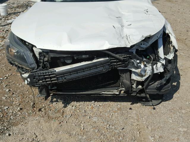 1HGCR2F86DA121113 - 2013 HONDA ACCORD EXL WHITE photo 9