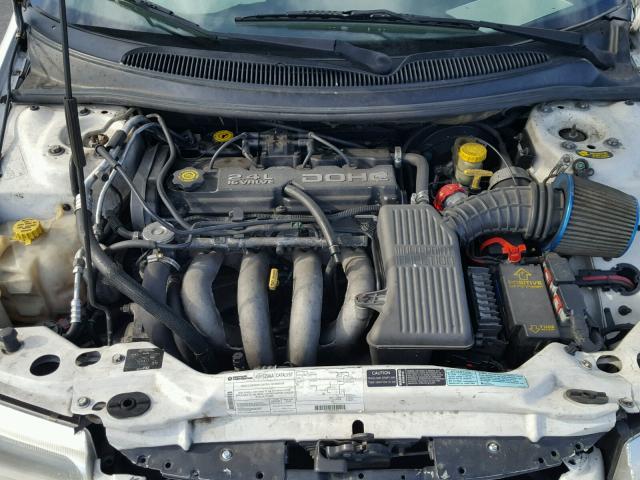 1B3EJ46XXWN274477 - 1998 DODGE STRATUS WHITE photo 7