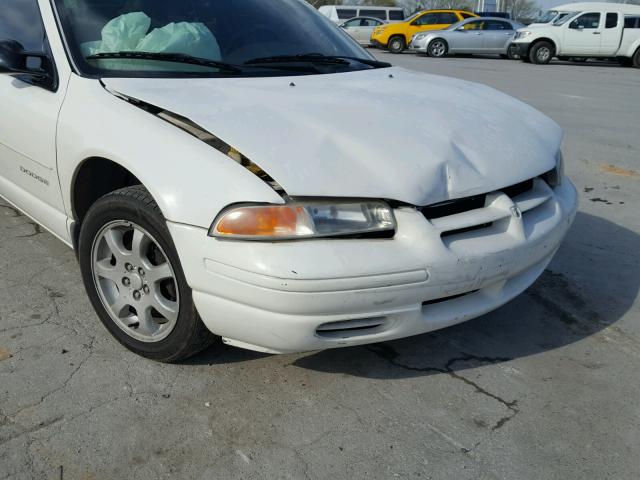 1B3EJ46XXWN274477 - 1998 DODGE STRATUS WHITE photo 9