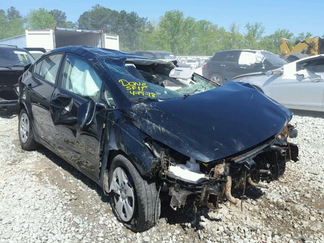 3KPFK4A77JE168878 - 2018 KIA FORTE LX BLACK photo 1