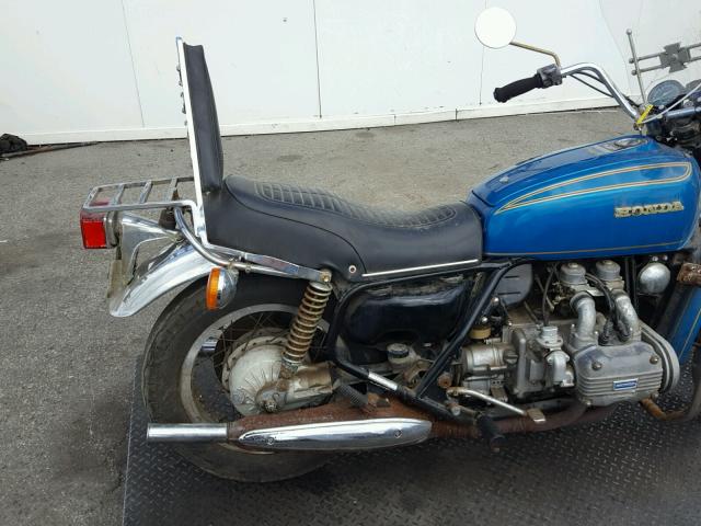 0000000GL11010407 - 1975 HONDA GL1000 BLUE photo 6