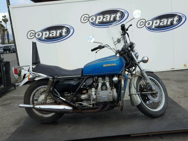 0000000GL11010407 - 1975 HONDA GL1000 BLUE photo 9