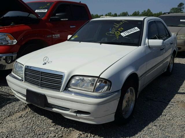 WDBHA29G5XA697681 - 1999 MERCEDES-BENZ C 280 WHITE photo 2