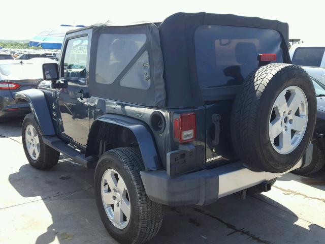 1J4FA54168L524345 - 2008 JEEP WRANGLER S GRAY photo 3