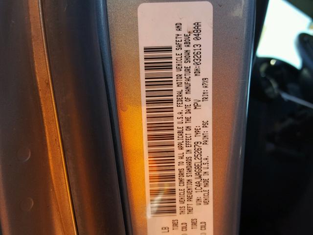 1C4AJWAG8EL252679 - 2014 JEEP WRANGLER S GRAY photo 10