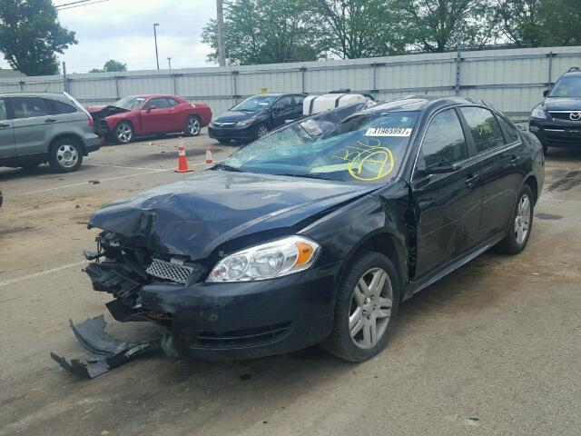 2G1WB5E34C1153552 - 2012 CHEVROLET IMPALA LT Սև լուսանկար 2