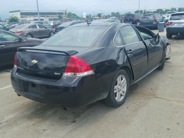 2G1WB5E34C1153552 - 2012 CHEVROLET IMPALA LT Սև լուսանկար 4