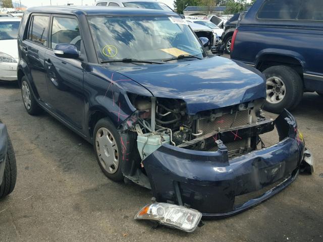 JTLKE50E881051081 - 2008 TOYOTA SCION XB BLUE photo 1