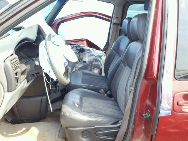 1GNDV13E52D279674 - 2002 CHEVROLET VENTURE LU RED photo 5