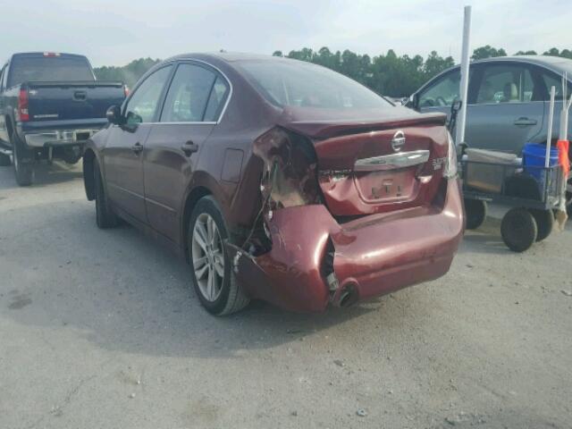 1N4BL2AP2CN526229 - 2012 NISSAN ALTIMA SR BURGUNDY photo 3