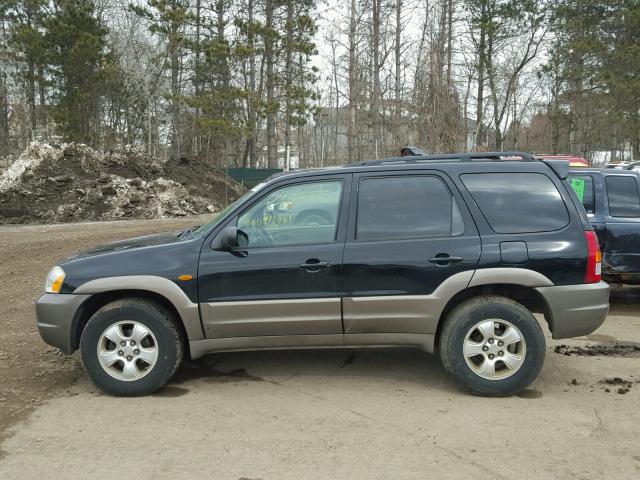 4F2CZ94144KM18193 - 2004 MAZDA TRIBUTE LX BLACK photo 9