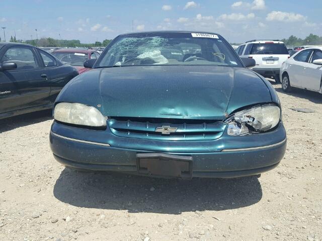 2G1WL52J8Y1274320 - 2000 CHEVROLET LUMINA GREEN photo 9