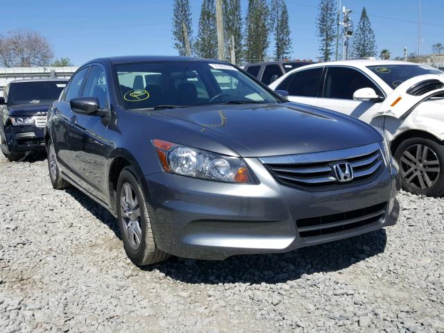 1HGCP2F66BA009686 - 2011 HONDA ACCORD SE GRAY photo 1