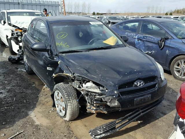 KMHCN35CX7U012335 - 2007 HYUNDAI ACCENT BAS BLUE photo 1