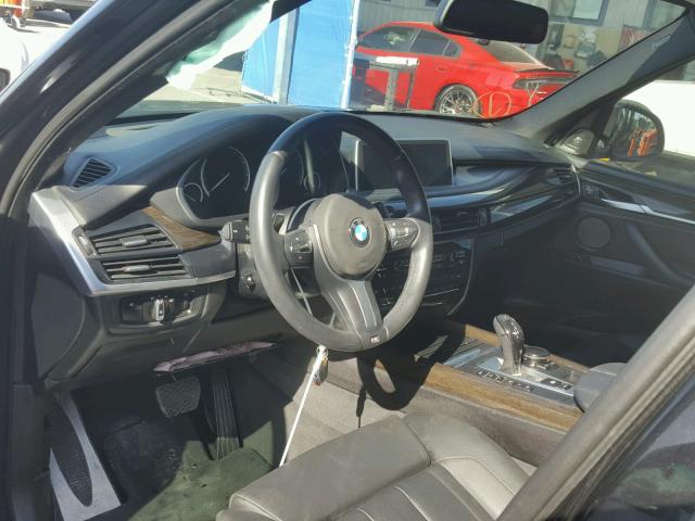5UXKR6C51G0J80705 - 2016 BMW X5 XDRIVE5 BLACK photo 9