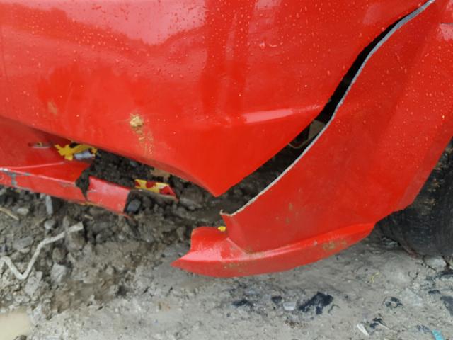 KL1TD5DE4AB105657 - 2010 CHEVROLET AVEO LS RED photo 9